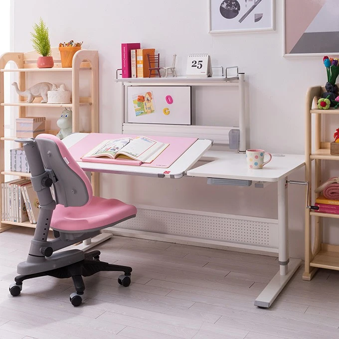Комплект парта и стул KidsMaster UR-6 Wunderkind 120см белый/серый |