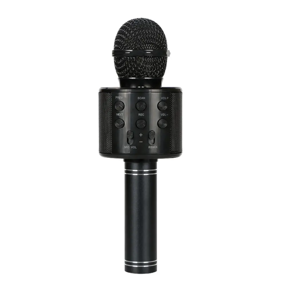 

Handheld Wireless Bluetooth Microphone KTV Karaoke Microphone with Speaker for IOS Android Phone Computer Karaoke