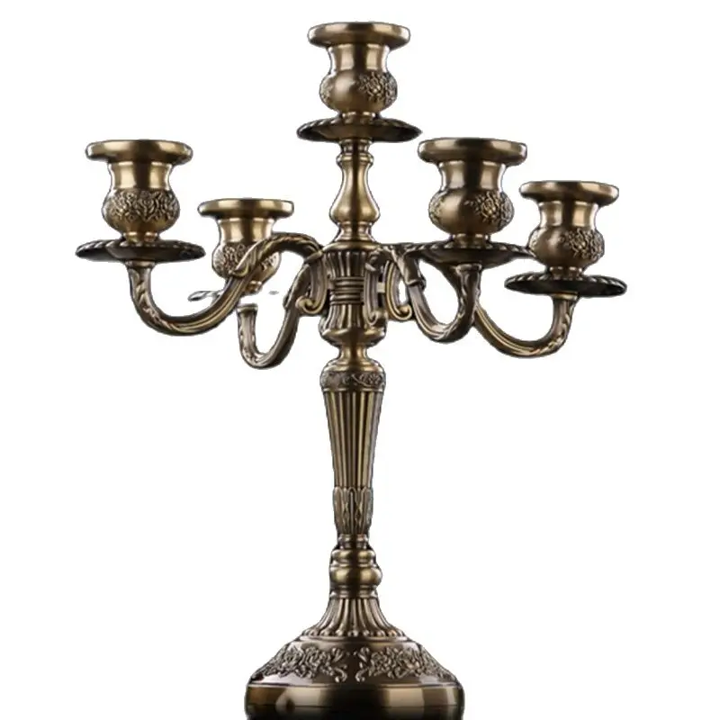 Подсвечники в стиле ретро с 5 ручками металлические подсвечники для украшения