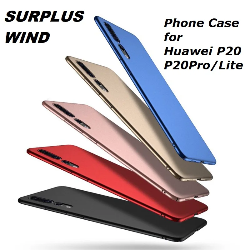 Чехол для телефона Huawei P20Lite ультратонкая жесткая задняя крышка из поликарбоната