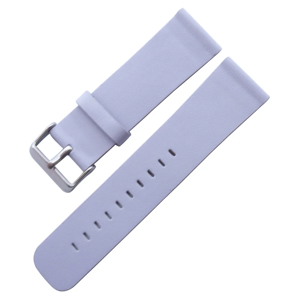 Ремешок для часов из натуральной кожи 24 мм с металлической пряжкой | Наручные