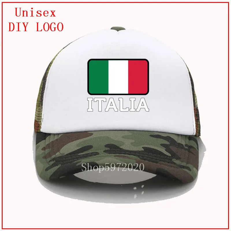 Бейсболка мужская с принтом флага Италии летняя модная кепка s новая молодежная