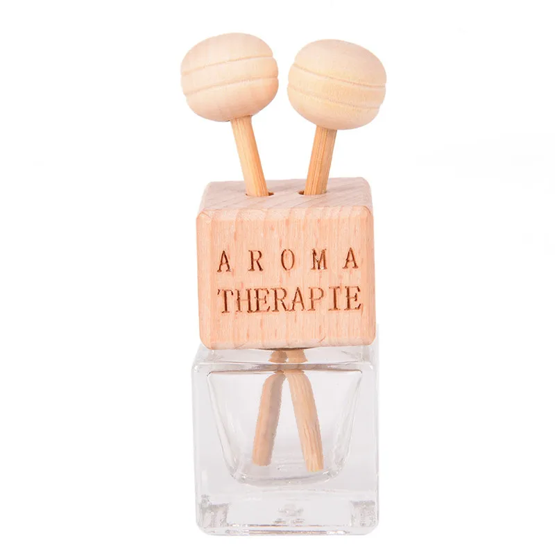 

Hanging Glass Bottle Auto Ornament Car Ornaments Car Perfume Bottle Air Freshener Essential Oils Car-styling Perfume Pendant 1pc