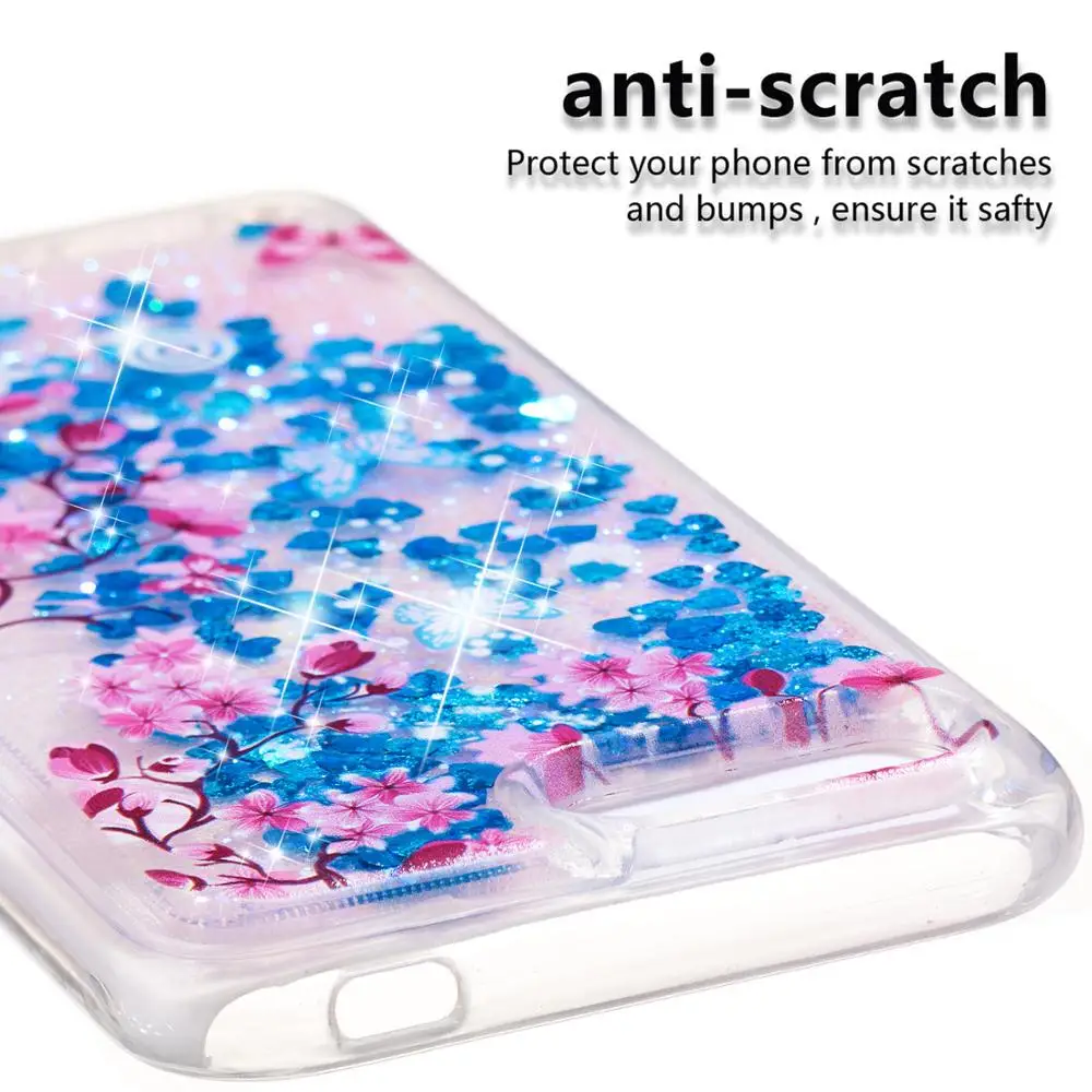 Динамический с блестками и жидкостью чехол сияющими для Honor 10i 10 9 8s 8A 8 Lite 7X 7C 7A 7 6A 6C