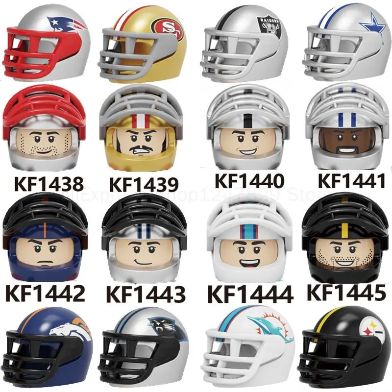 

2021 New Famous International Football Conference Player Toy Assembled Bricks Buiding Blocks Educational Toys For Kids Gift