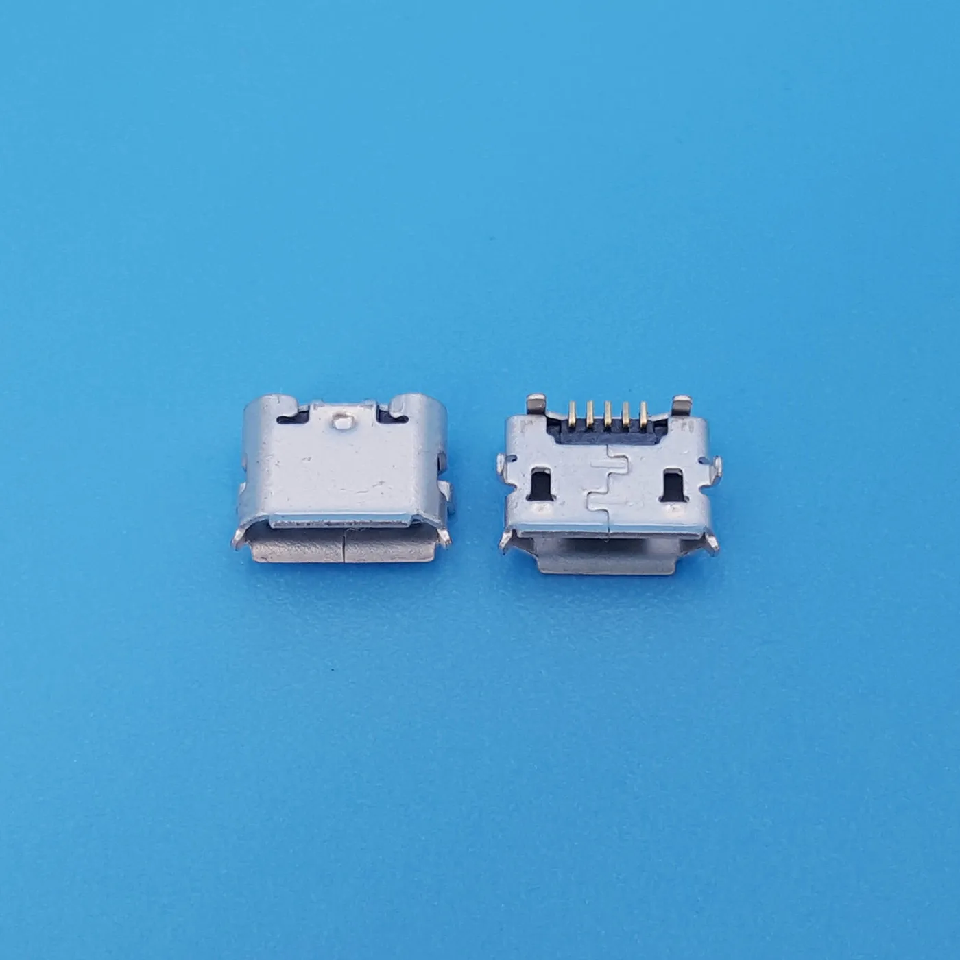 20 шт потребительских упаковок для микро Тип USB B 5Pin женские рога обратный разъем SMT