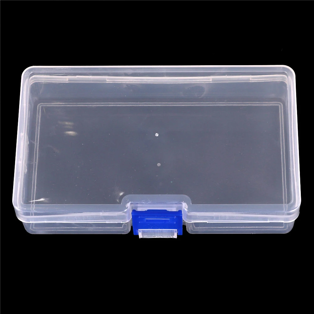 Plastic Clear Transparent Mini Durable With Lid Collection Jewelry Necklace Storage Container Case Box Holder Craft Organizer | Дом и сад