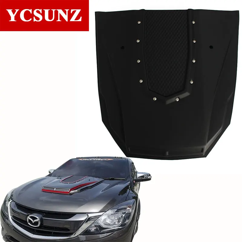 Овальная крышка ABS для Mazda Bt50 2012 2013 2014 2015 2016 2017 2018 2019 2020|hood hood|hood blackhood bonnet |