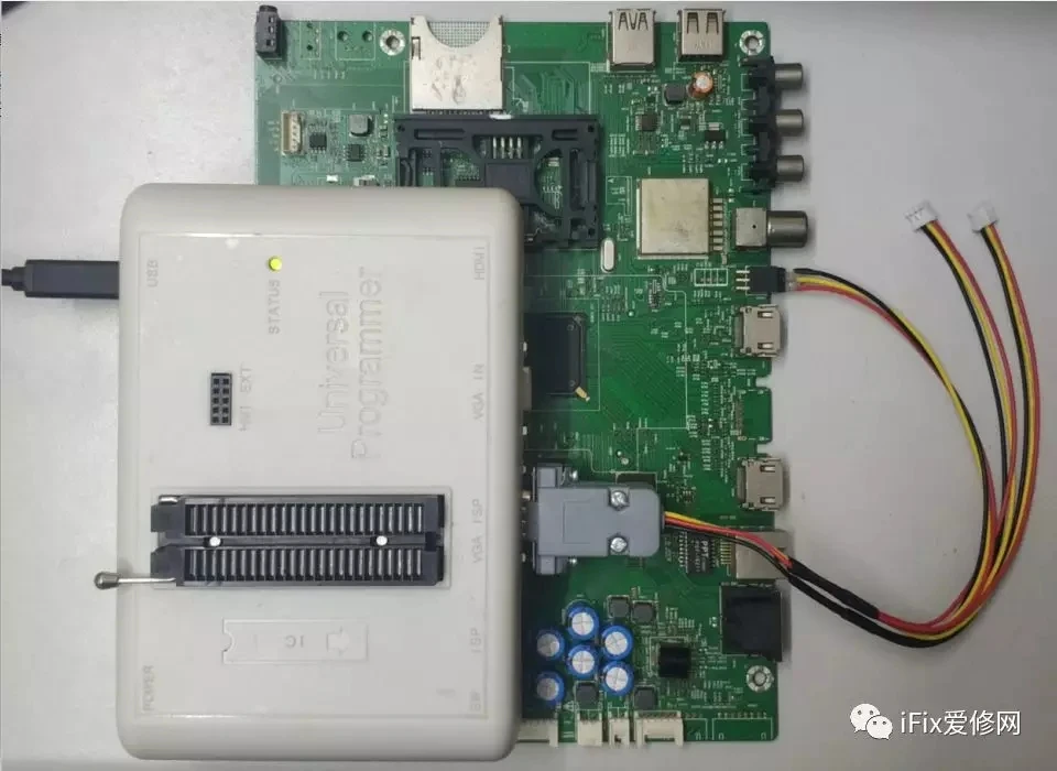Кабель ISP VGA к HDMI USB 3 5 мм трехконтактному проводу для передачи данных RT809H RT809F |