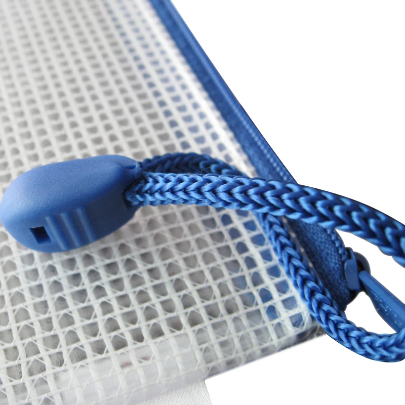 Comix A5 ПВХ сумка для файлов прозрачная на молнии 10 шт./компл. рандомный цвет