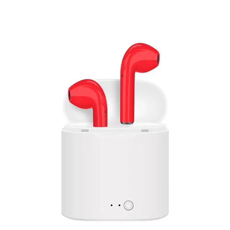 Hot Selling i7 TWS Wireless Earphones True Bluetooth Stereo Headsets Work with IOS&ampAndroid Killer earbuds Dropshipping | Электроника