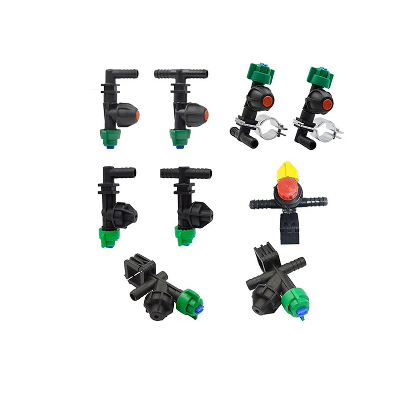 Бытовые фитинги для распылительной трубы трубный зажим капельный полив сада