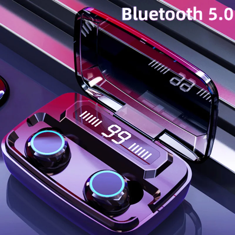 Tws водонепроницаемые беспроводные наушники Bluetooth гарнитура спортивные для бега с