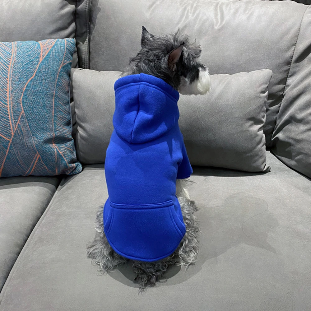 

Winter Chihuahua Fleece Lined Hoodies for Yorkies French Bulldog Pet Dog Clothes for Small Dogs Clothing Dog Accessories PC1542