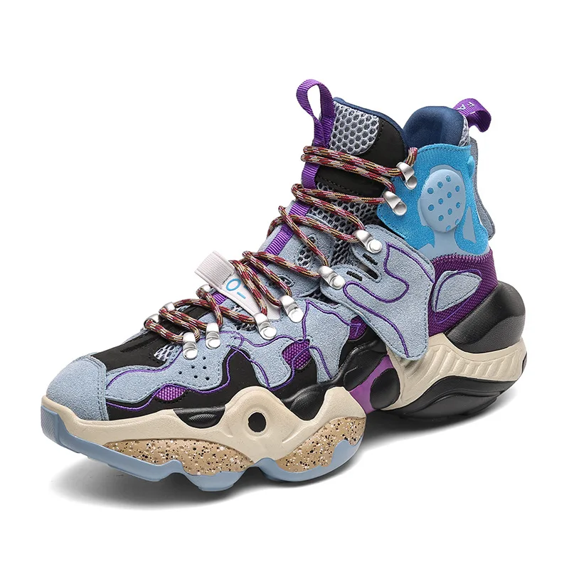 

PEAK Men Basketball Shoes Lou Williams Lightning Rebound Sneakers Gym Outdoor Anti-slip Wearable Train Breathable Sports Shoes