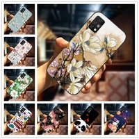 For Umidigi A11 Pro Max Case A11S Flower Emboss Silicone Phone Cover For Umidigi A11 Pro Max Cases Soft Relief Flower Coque