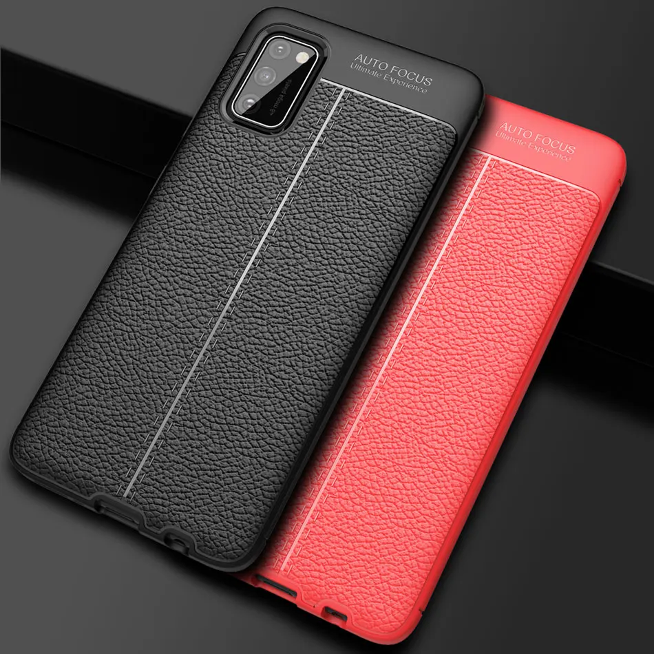 

Мягкий Бампер A41 из ТПУ для Samsung Galaxy A41, чехол-накладка, дерматоглиф, задняя крышка для Samsung Galaxy A41, оболочка, чехлы