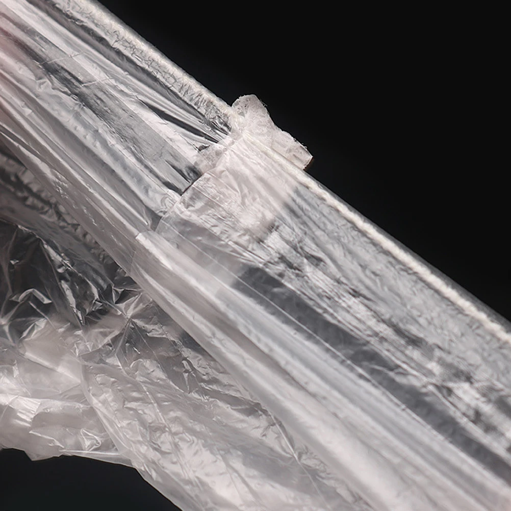 100 шт. Универсальный одноразовый чехол на руль автомобиля пластиковый эластичный