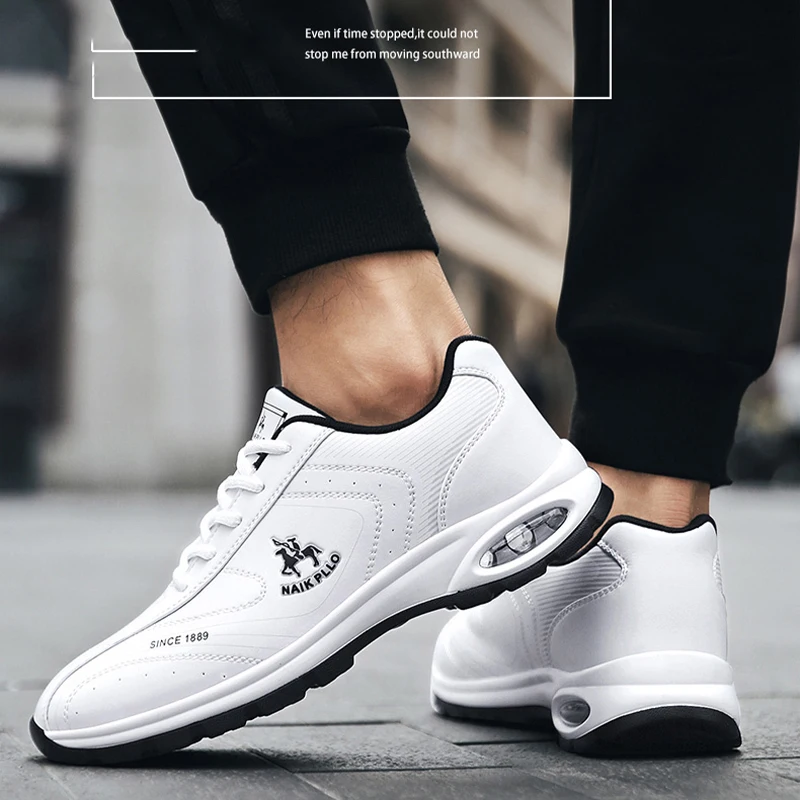 

Fashion Casual Men Shoes Air Cushioning Comfortable Men Sneakers Breathable Non-Slip Footwear Trainer Trend Shoes Male 2021