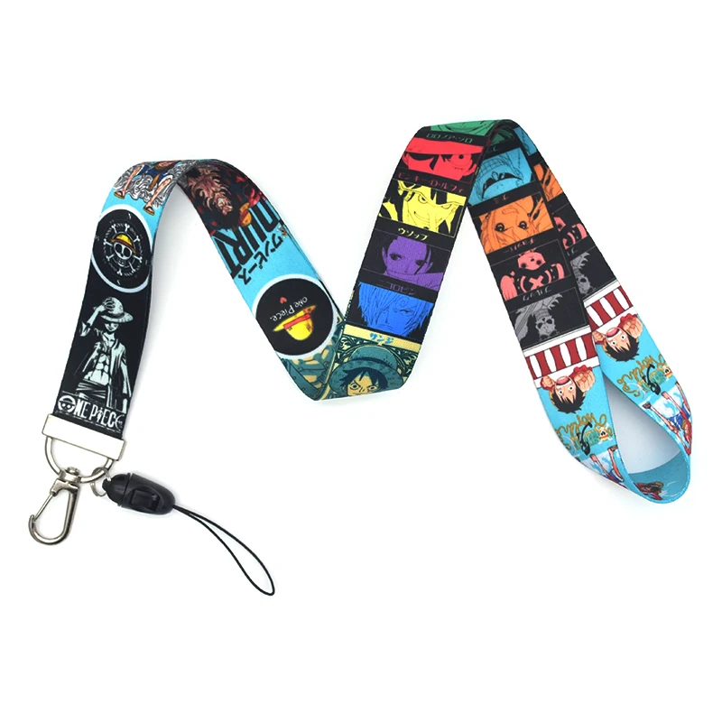 Обезьяна д. Луффи шнурки для телефонов цельный чехол телефона ремешок ключей