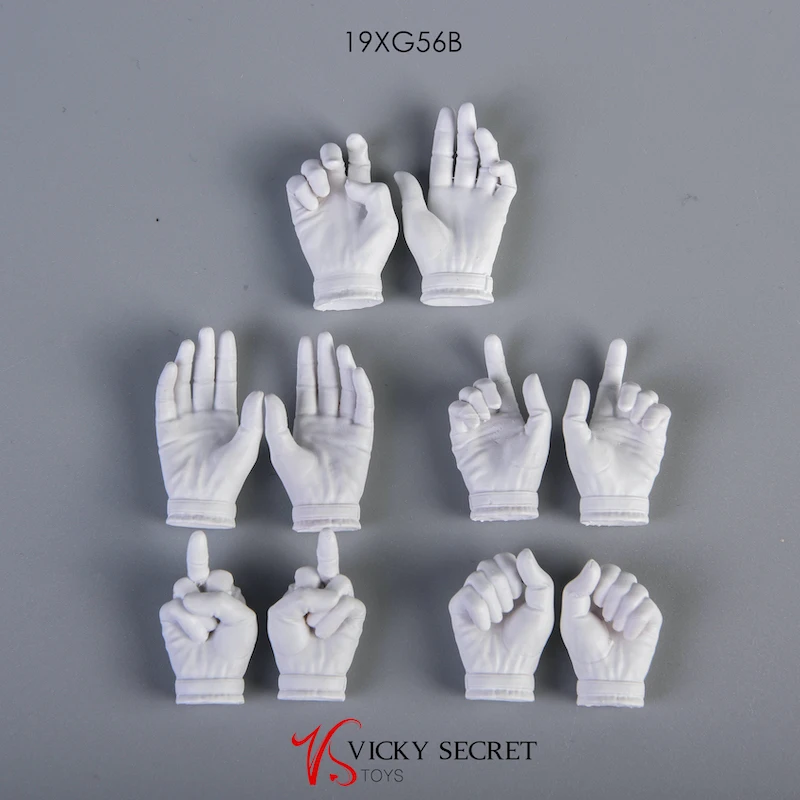 

VSTOYS 1/6 Glove Hand Type Suitable for PH/TBleague 12 Inch Female Action Figure Dolls In Stock