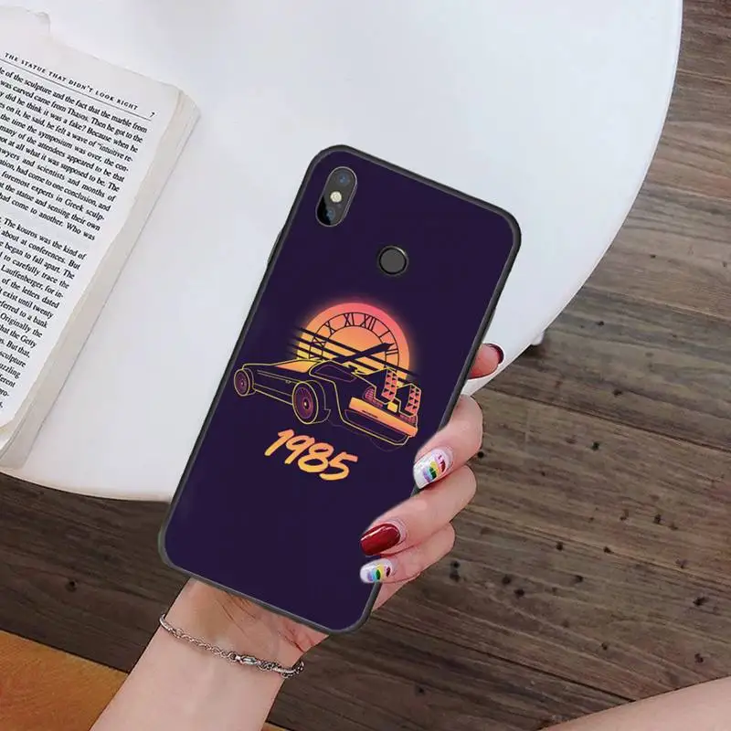

Movie back to the future Phone Case For Xiaomi Redmi 7 9t 9se k20 mi8 max3 lite 9 note 8 9s 10 pro Soft Silicone Cover Funda