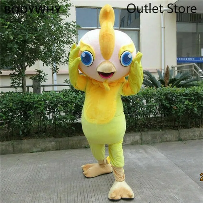 Костюм талисмана с птицей Милое нарядное платье для костюмированной вечеринки