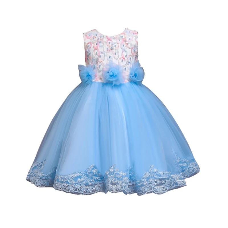 

Girls Clothes 2021 New Summer Princess Dresses Sleeveless Kids Dress Wedding Party Girls Dresses Children Clothing 2-8 Years