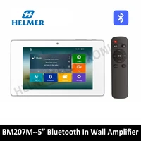 5 touch screen in wall amplifierhome audio video music systembluetooth digital stereo amplifierhome theater digital cinema