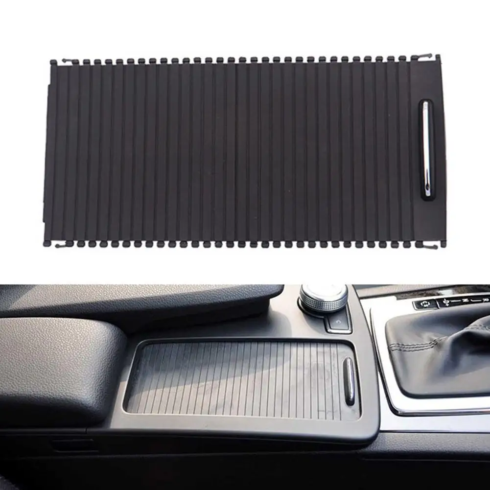 

Car Inner Indoor Centre Console Roller Blind Cover Water Cup Holder Storage for Benz C-Class W204 S204 For E-Class W212 S212