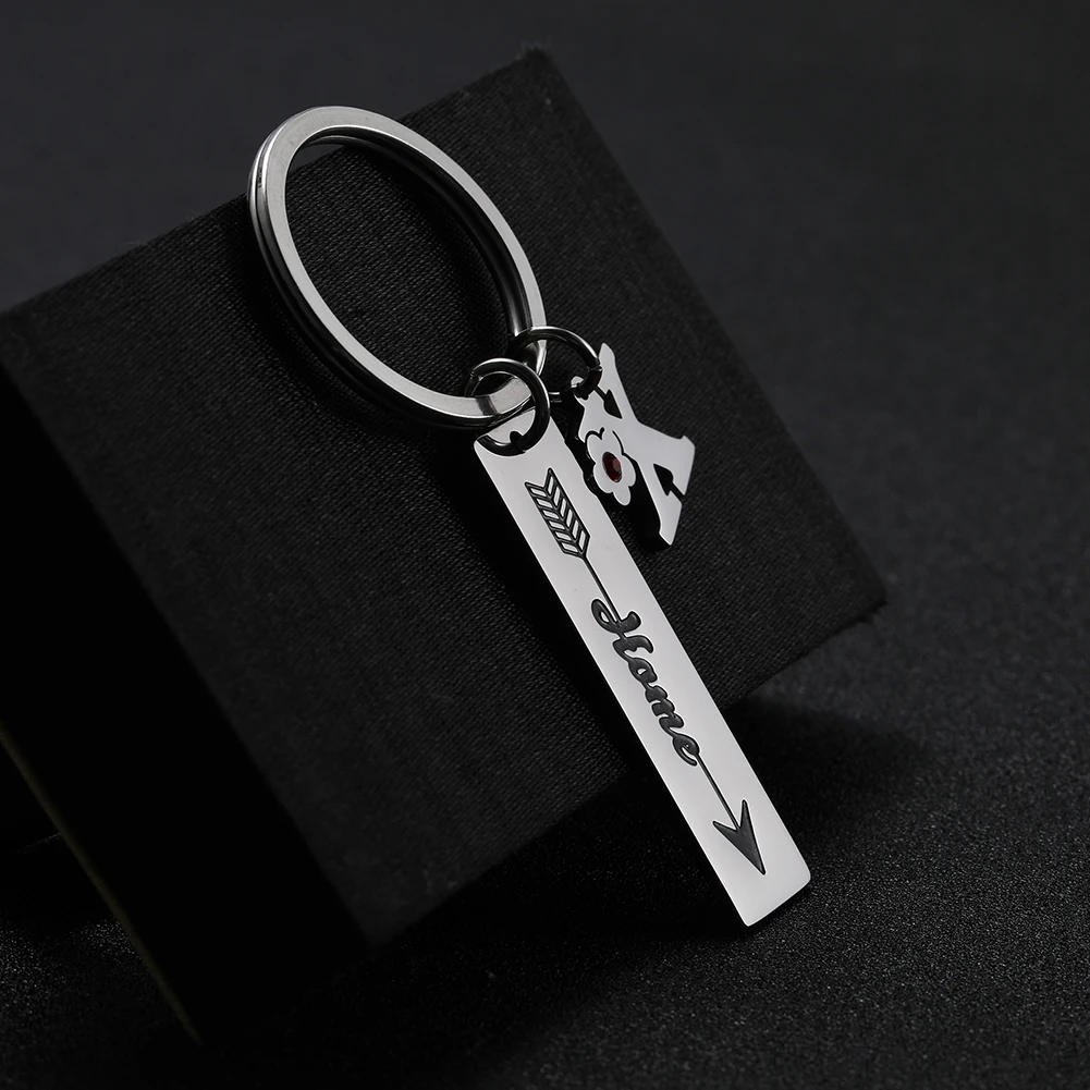 26 Алфавит буквы любовь стрела домашний любовник из нержавеющей стали для мужчин