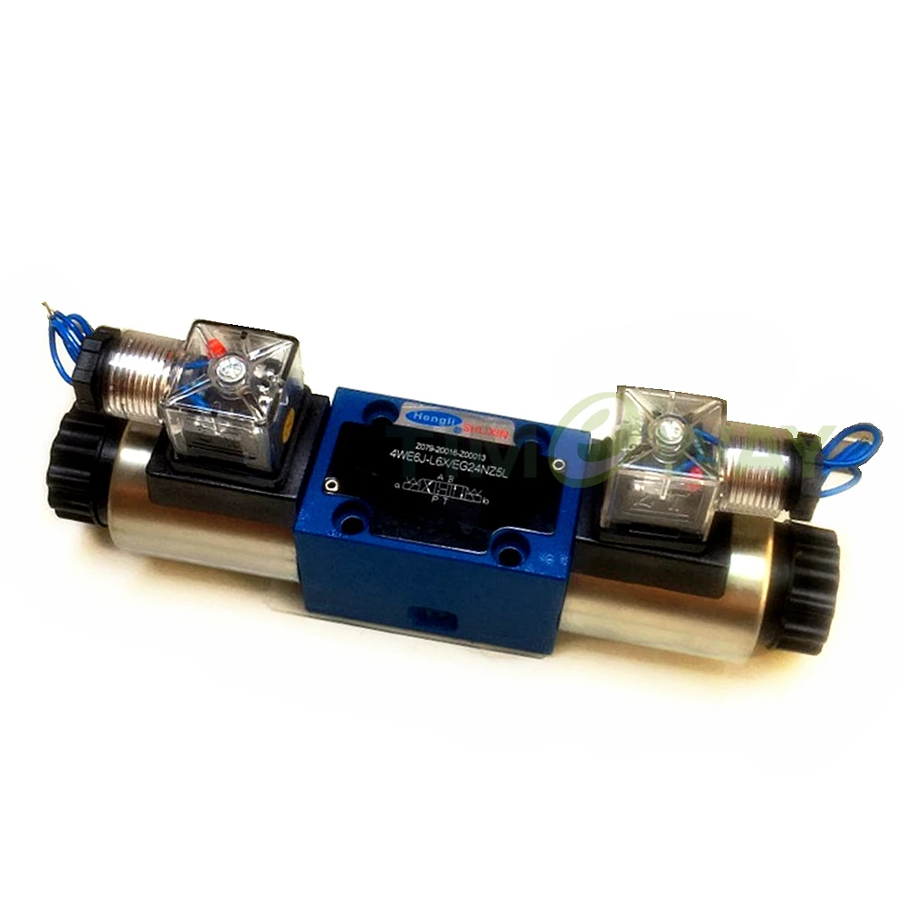 

SHLIXIN Solenoid Directional Valve 4WE6J-L6X/EG24NZ5L Magnetic Exchange Valve