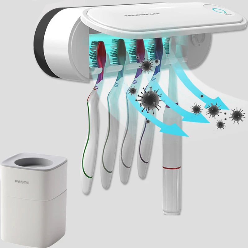 УФ Зубная щётка солнечной энергии дезинфицирующее средство для очистки Ванная