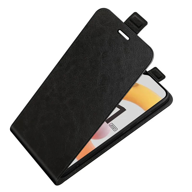 

For Realme C21 2021 Case Flip Vertical Phone Cases Cover Card For Realme C21 2021 Vertical Flip Funda Capa Protector чехол