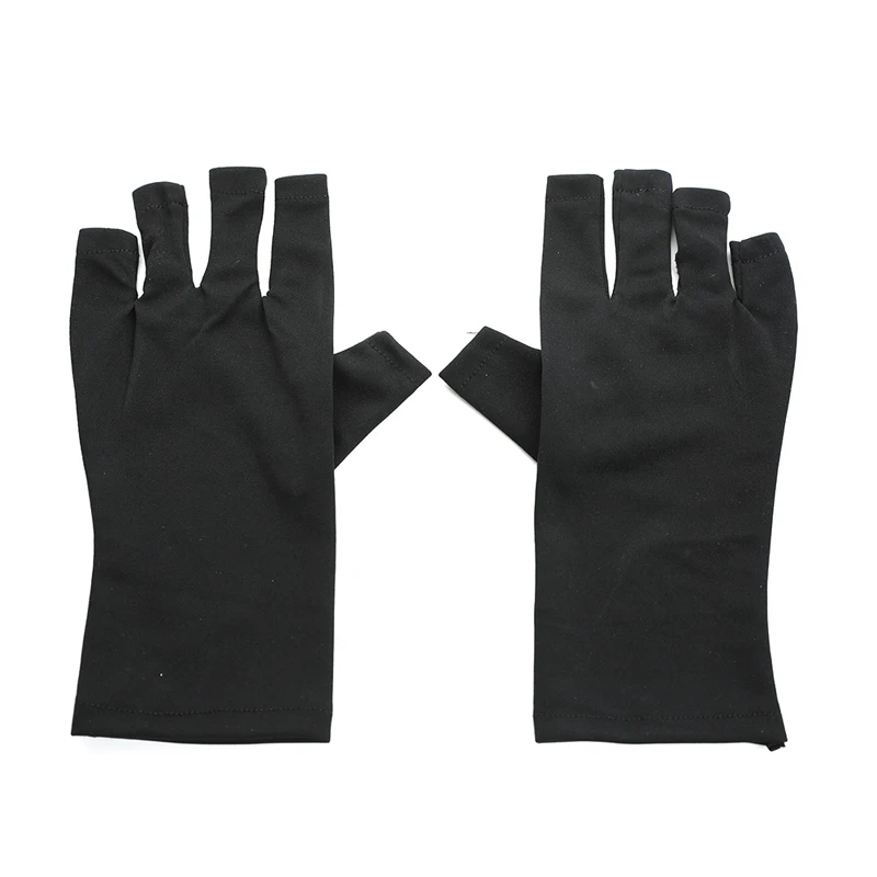 

2pcs Anti Uv Rays Protect Gloves Nail Gloves Radiation Proof Glove Nail Art Tool