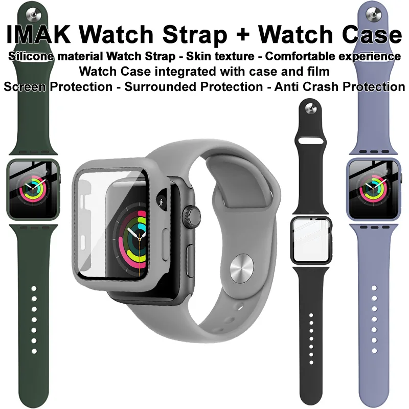 Ремешок из ТПУ для наручных часов iWatch Apple Watch 6 5 4 3 2 40/44/38/42 мм | Электроника