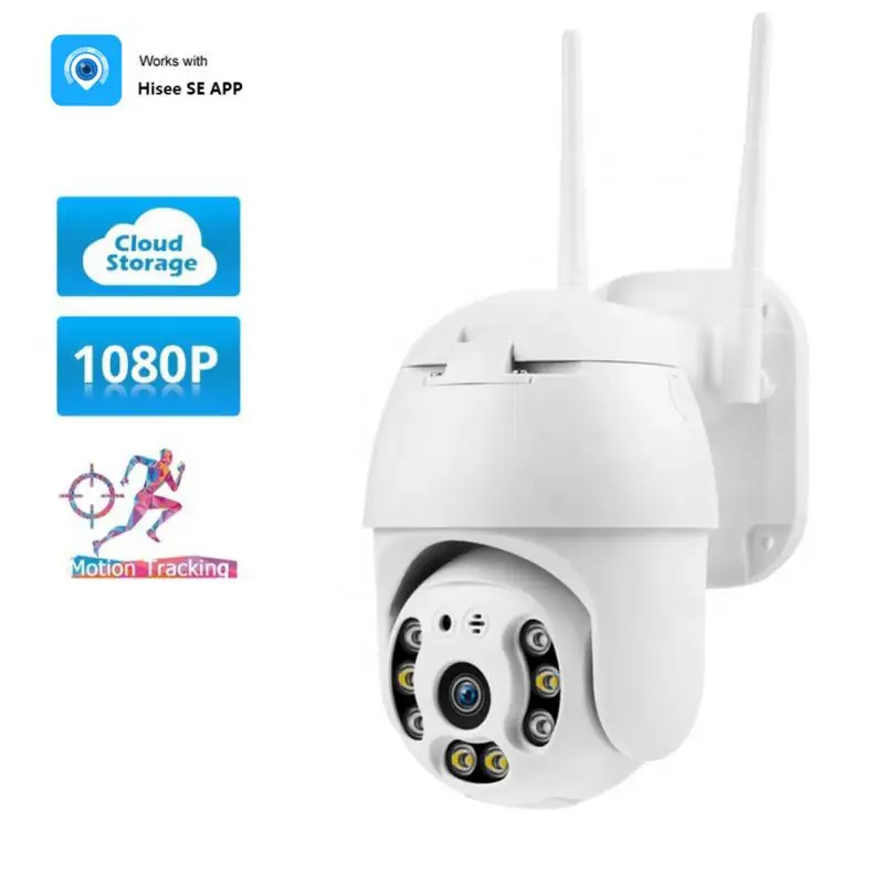 

Outdoor IP Camera 3MP WIFI AI Auto Tracking Human Detection Wireless PTZ Speed Dome CCTV Camera Two Way Audio IR Camhi