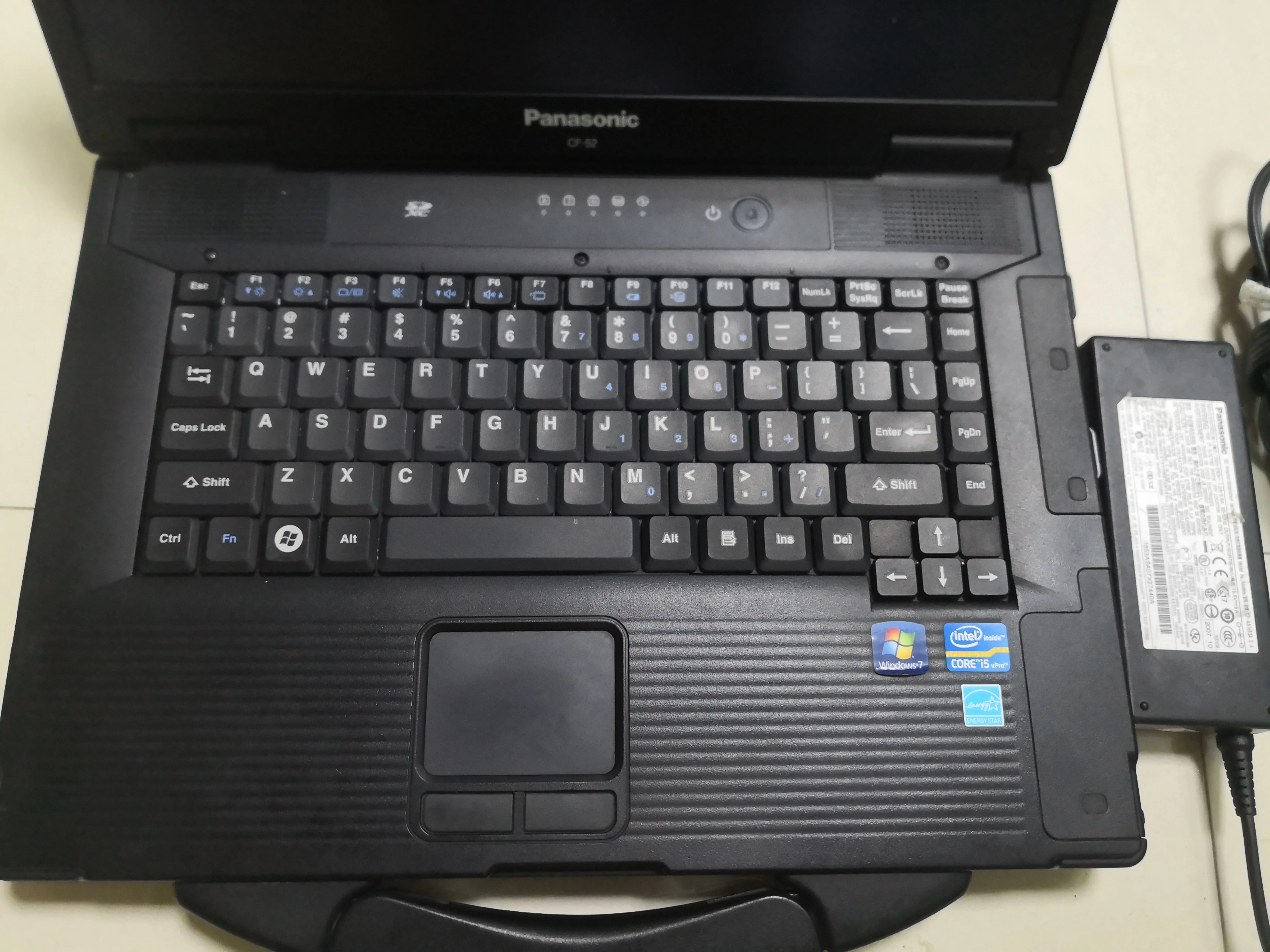 2021 06 б/у CF-52 CF52 I5 2520 4g с 512GSSD MB STAR C4 программное обеспечение Military Toughbook защищенный