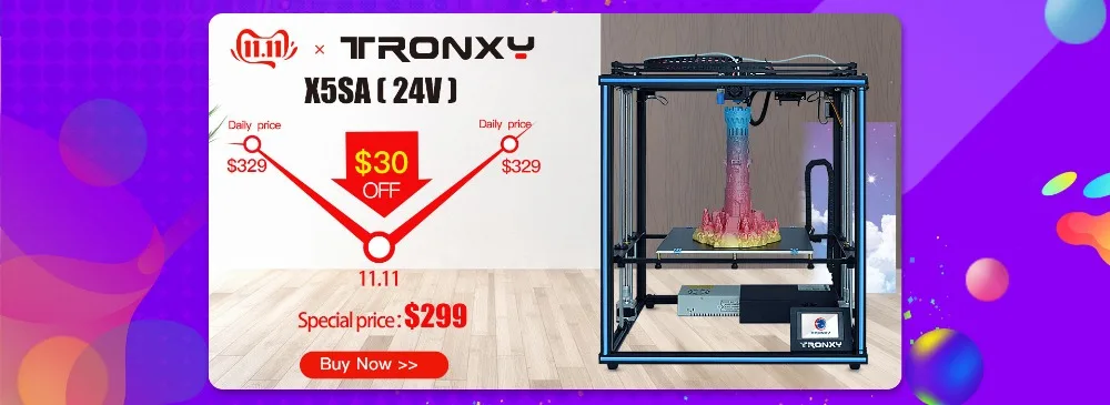 TRONXY X1 3d принтер Самая низкая цена принтер в AliExpress I3 impresora шкив версия линейная направляющая imprimante 3d принтер DIY t