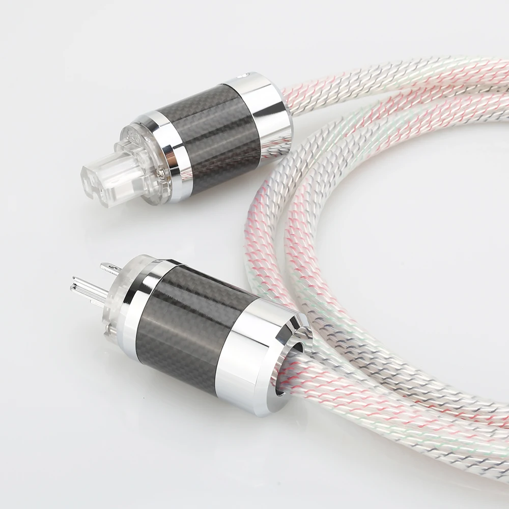 Высококлассный кабель питания Valhalla Hi-Fi Кабель 7N OFC с усилителем US Plug CD декодером