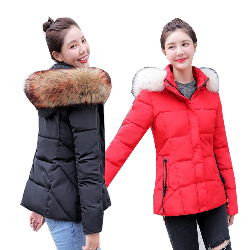 

Женская парка с капюшоном ALMUERK, теплая хлопковая парка большого размера на зиму