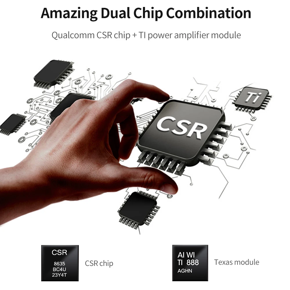 Bluetooth-наушники Dacom HF002 беспроводная гарнитура с глубокими басами накладная