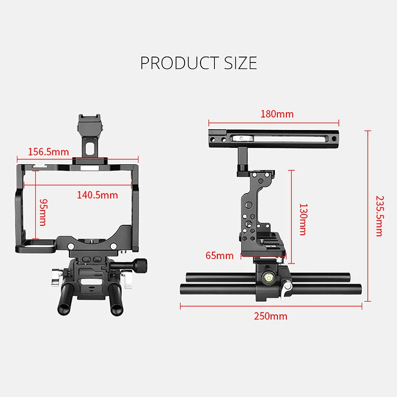 

C15 Digital Camera Rabbit Cage Frame Mount for Nikon Z6 Z7 DSLR Accessories Foto Studio Fotografia Acessorioes