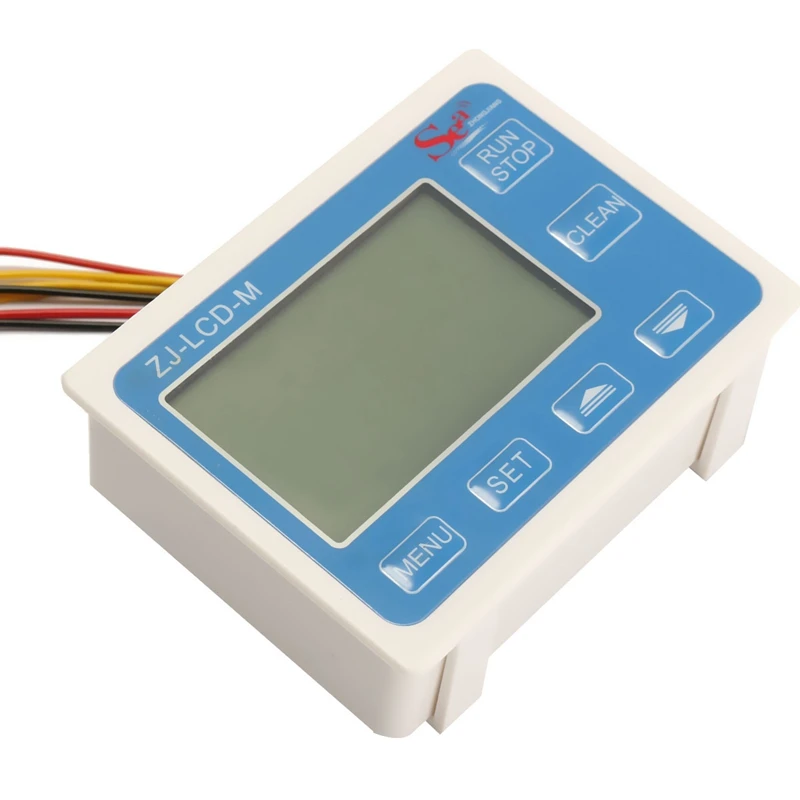 

Quantitative Controller ZJ-LCD-M Meter+1/2Inch Flow Sensor + Valve for Water Liquid Measurement EU Plug