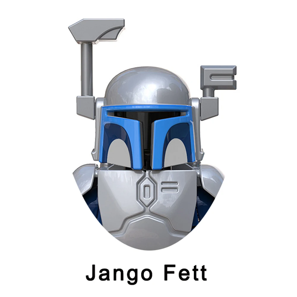 Строительные блоки Din джарин мандалор командировка пас визла Бо-Катан Джанго