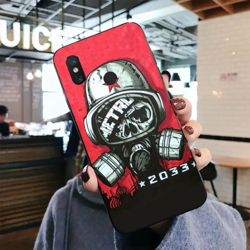 

Metro 2033 Phone Case for Xiaomi mi 5 6 8 9 10 lite pro SE Mix 2s 3 F1 Max2 3