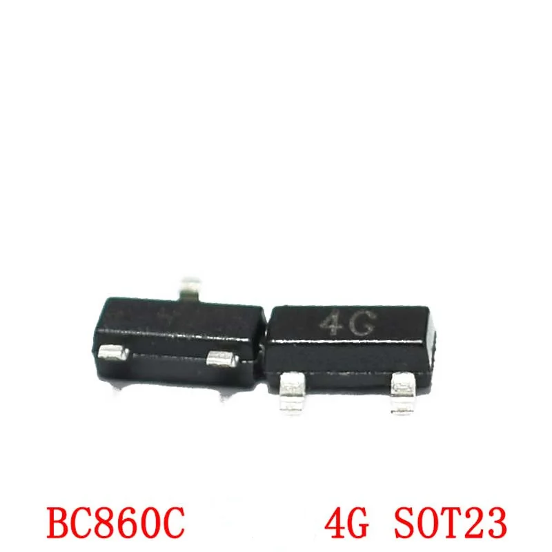 

50 шт./лот Триод SOT-23 BC860C Шелковый экран 4G SMD диодный транзистор чип трубка новый оригинальный телефон