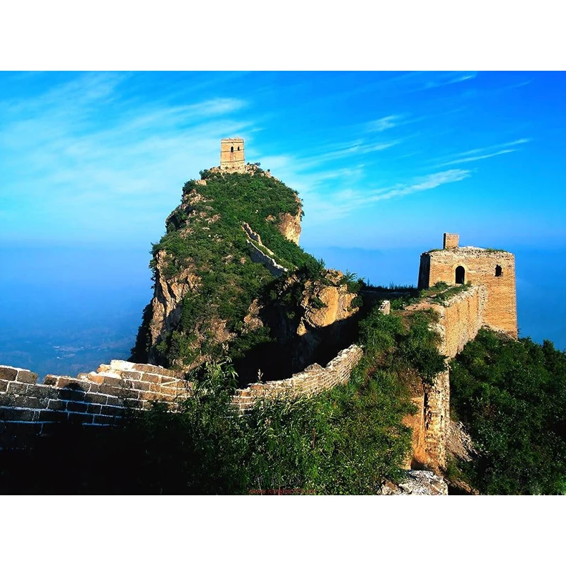 Эва всемирно известные архитектурные здания 3D пазл 21 шт. Китай Great Wall Обучающие