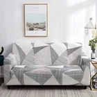 Чехол для дивана в гостиную, эластичный чехол для углового дивана с принтом, L-образный, на 1234-местный диван