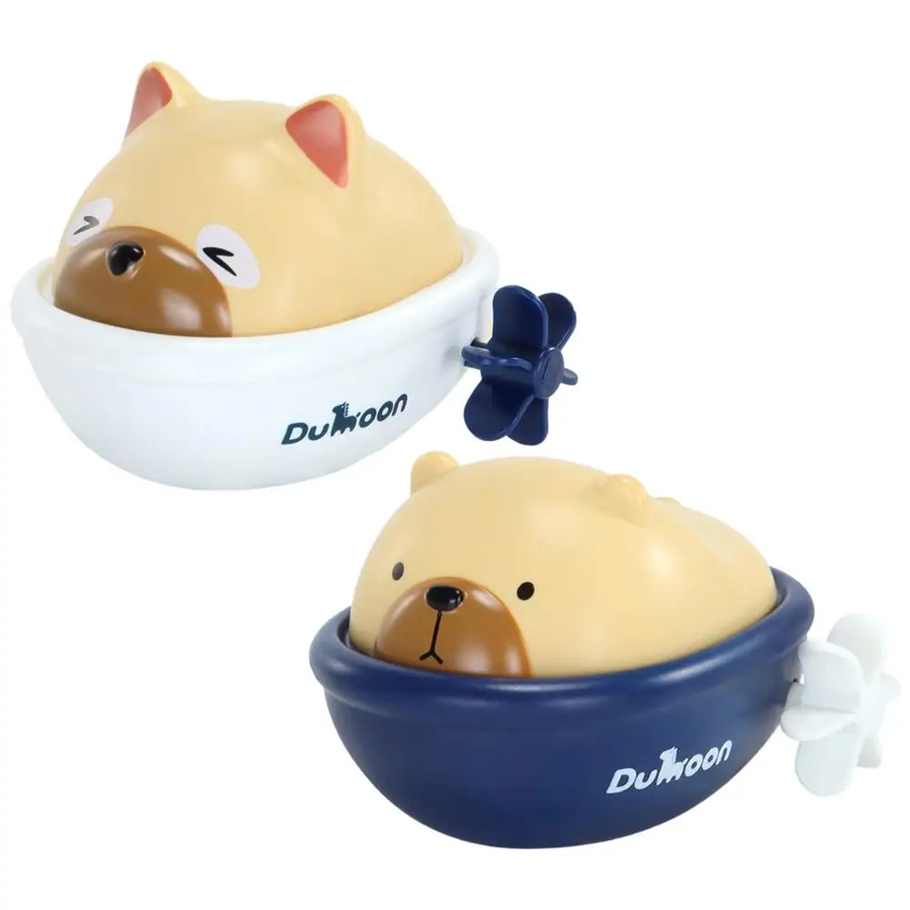 

2020 Baby Bath Toys Animal Cute Cartoon Non-toxiWind-up Dog Kayak Classic Baby Water Toy Infant Swim For Kid